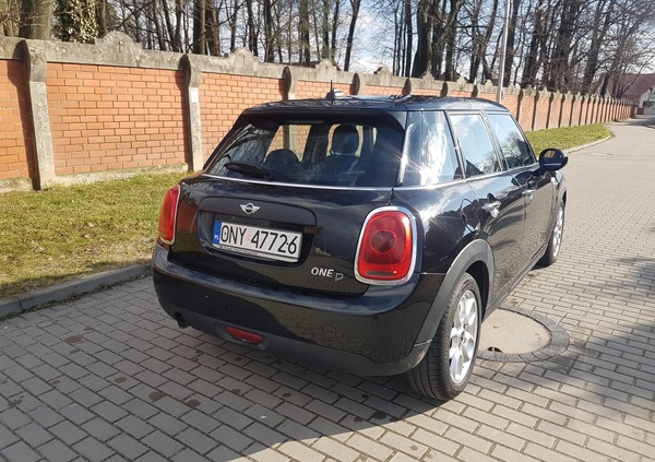 MINI ONE cena 54900 przebieg: 94000, rok produkcji 2017 z Nysa małe 529